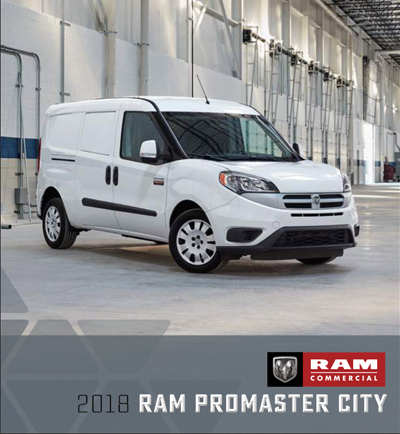 2018 RAM Promaster City Catalog